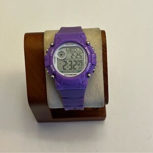 Azland KW023, Digital Watch, Like New, Purple
